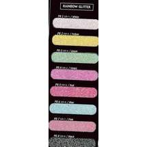 PC Tech Glitter  PR-01 Rainbow Glitter White Powder 0,008 Hexa  (PLY GLTTR PWDR PR-01 HEX 08-01)