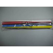 PC Tech Spatula PLASTIC SPATULA Yellow/Red/Black/Blue (S) (SET) (PLASTIC SPATULA 4 COLORS (S))