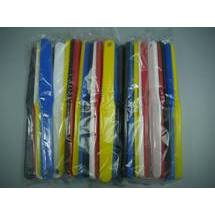PC Tech Spatula PLASTIC SPATULA Yellow/Red/Black/Blue (S) (SET) (PLASTIC SPATULA 4 COLORS (S))