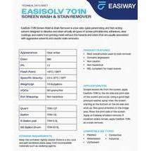 Easiway Products EasiSolv 701 Screen Wash & Stain Remover (EASISOLV 701 N -- 05 LT (BOX))