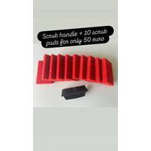 CCI Scrub Pad - Red (SCRUB PAD RD)
