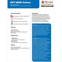 Mixora Optima MXR Optima Package Deal 1 kg each color (No Fluo) (OPT-MXR PCK-LT2)