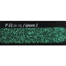 PC Tech Glitter  P-31 Green - 2 Glitter Powder 0,008 Hexa 
