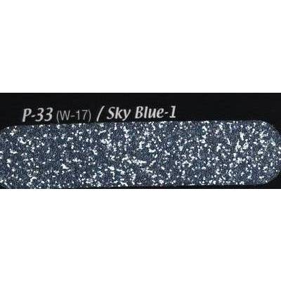 PC Tech Glitter  P-33 Sky Blue - 1 Glitter Powder 0,008 Hexa  (PLY GLTTR PWDR P-33 HEX 08-01)