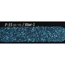 PC Tech Glitter  P-35 Blue - 1 Glitter Powder 0,008 Hexa 