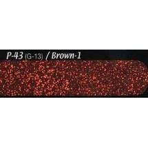 PC Tech Glitter  P-43 Brown - 1 Glitter Powder 0,008 Hexa 