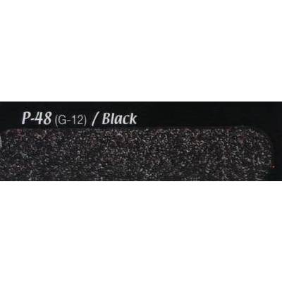 PC Tech Glitter  P-48 Black Glitter Powder 0,008 Hexa  (PLY GLTTR PWDR P-48 HEX 08-01)