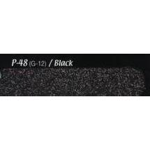 PC Tech Glitter  P-48 Black Glitter Powder 0,008 Hexa 