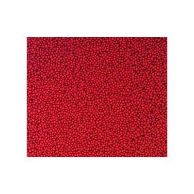 PC Tech Glitter  PVC �CAVIAR� Beads Red (PVC BEADS RED 01)