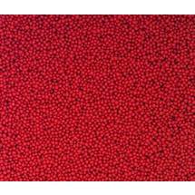 PC Tech Glitter  PVC �CAVIAR� Beads Red