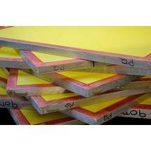 PC Tech Frms+Msh Alumium Frame 40 x 60 cm (25x38) 77 T Yellow