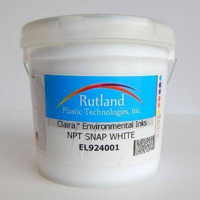 Rutland Inks UK 2026 Rutland NPT EL 9240 Snap White BOX (EL 9240  --- 01 GALLON BOX)