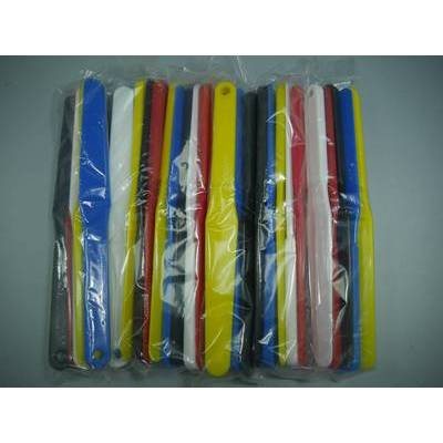 PC Tech Spatula PLASTIC SPATULA Yellow/Red/Black/Blue (S) (SET) (PLASTIC SPATULA 4 COLORS (S))