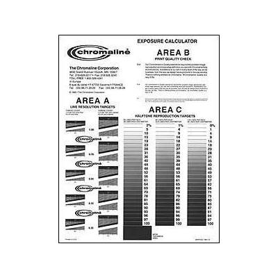 PC Tech Emulsions Exposure Calculator  (EXPOSURE CALCULATOR)
