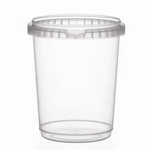 PC Tech Packaging Empty buckets with lid 1025 ml (BOX)