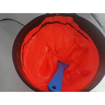 PC Tech Plastisol (STD) FLU 500 Fluo Orange (FLU 500 --- 05 KG BOX)