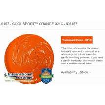 International Coatings IC 6157 Cool Sport TM Orange 021 C (FC)