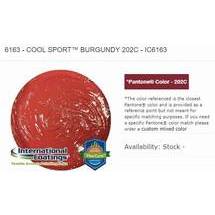 International Coatings IC 6163 Cool Sport TM Burgundy 202 C (FC)