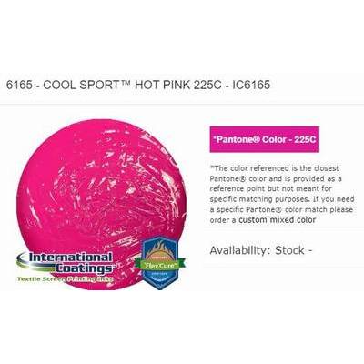 International Coatings IC 6165 Cool Sport TM Hot Pink 225 C (FC) (IC 6165 --- 01 GALLON)