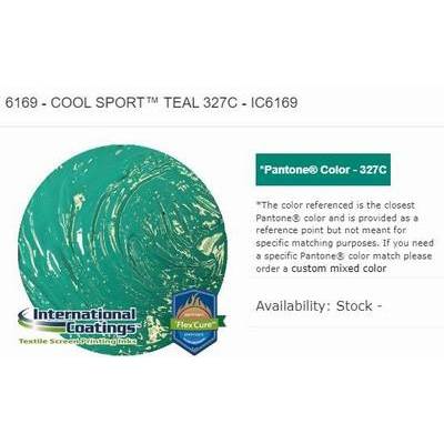 International Coatings IC 6169 Cool Sport TM Teal 327 C (FC) (IC 6169 --- 01 GALLON)