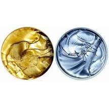International Coatings IC 0150 + 0151 Glitter Silver / Gold Set 