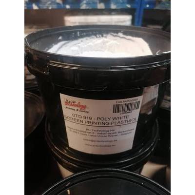 PC Tech Plastisol (STD) STD 919 Poly White (Big Pallet) (STD 919 --- 05 KG B-PLT)