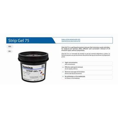 Lumina Strip Gel 75 Emulsion Remover - Gel - 1 liter  (STRPGL-01 LT)