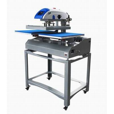 PC Tech Trnsfr Presses Shuttle Air HeatPress NO Extra BttmPlts WITH Stand (PCTECH-3ASP-BSC1)