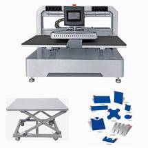 PC Tech Trnsfr Presses Twin Shuttle HeatPress With Stand With BttmPlts