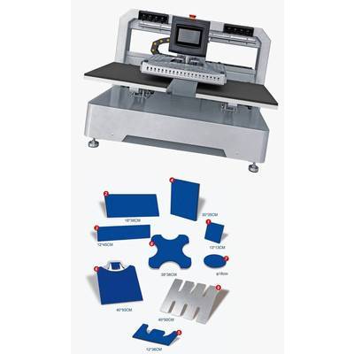 PC Tech Trnsfr Presses Twin Shuttle HeatPress No Stand With BttmPlts (PCTECH-5ESP-BSCS3)